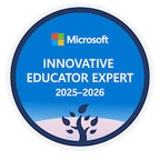 Microsoft Innovative Educator Expert 2025–2026